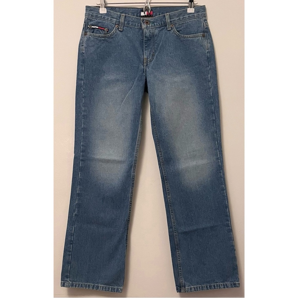 Tommy Hilfiger • 7 • Vintage Wide Straight Leg Denim Jeans